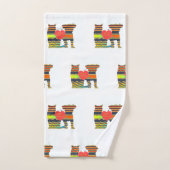 Ensemble de serviettes de bain pour chien et chat  (Serviette à main)