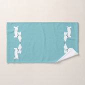 Ensemble de serviettes de bain pour Dachshund | 3 (Serviette à main)