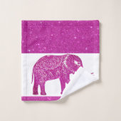 Ensemble de serviettes de bain pour éléphant à par (Gant de toilette)