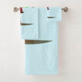 Ensemble de serviettes de bain pour enfants Grenou (En situation)