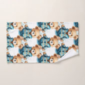 Ensemble de serviettes de bain pour garçon | Ours (Serviette à main)