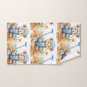 Ensemble de serviettes de bain pour garçon | Ours (Serviette à main)