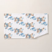 Ensemble de serviettes de bain pour garçon | Ours  (Serviette à main)