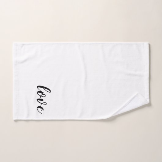 Ensemble de serviettes de bain pour la Saint-Valen (Serviette à main)