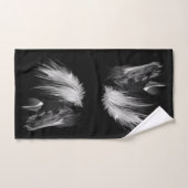 Ensemble de serviettes de bain pour les chevaux (Serviette à main)