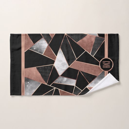 Ensemble de serviettes de bain pour Motif Abstrait (Serviette à main)