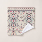 Ensemble de serviettes de bain pour Motifs tribaux (Gant de toilette)