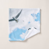 Ensemble de serviettes de bain pour mouettes volan (Gant de toilette)