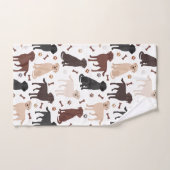 Ensemble de serviettes de bain pour ramasseur Labr (Serviette à main)