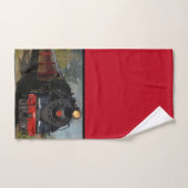 Ensemble de serviettes de bain pour train ferrovia (Serviette à main)