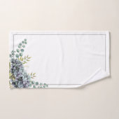 Ensemble de serviettes de bain pourri Hydrangeas E (Serviette à main)