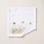 Ensemble de serviettes de bain Prairie d'été (Gant de toilette)