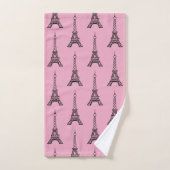 Ensemble de serviettes de bain Pretty Paris Tour E (Serviette à main)