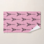 Ensemble de serviettes de bain Pretty Paris Tour E (Serviette à main)
