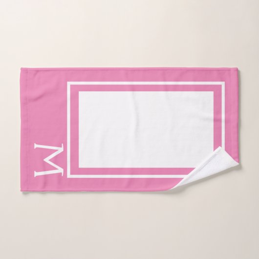 Ensemble de serviettes de bain Princess Pink and W (Serviette à main)