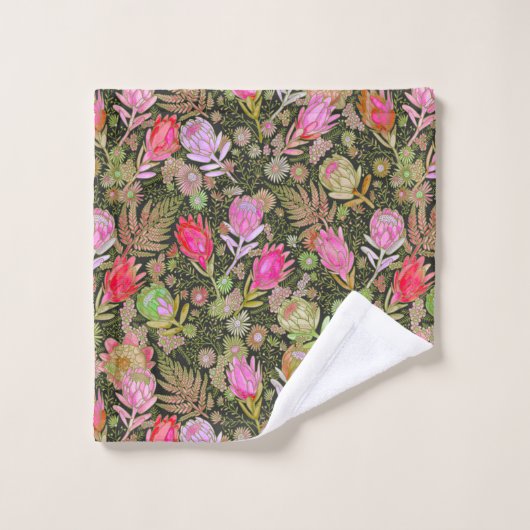 Ensemble de serviettes de bain Protea Garden (Gant de toilette)