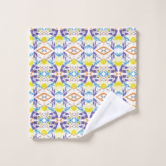 Ensemble De Serviettes De Bain Quatre Couleurs (Gant de toilette)