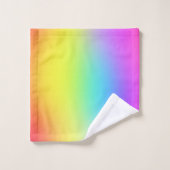 Ensemble de serviettes de bain Rainbow Joyeux Noël (Gant de toilette)