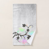 Ensemble de serviettes de bain Rainbow Pastel Love (Serviette à main)