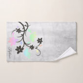 Ensemble de serviettes de bain Rainbow Pastel Love (Serviette à main)