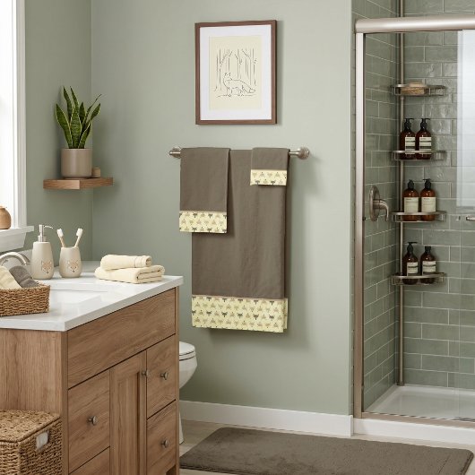Ensemble de serviettes de bain Renards