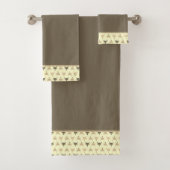 Ensemble de serviettes de bain Renards (En situation)