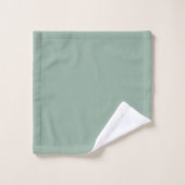 Ensemble de serviettes de bain Retro Blue Holey Ov (Gant de toilette)