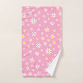 Ensemble De Serviettes De Bain Rose Daisy (Serviette à main)