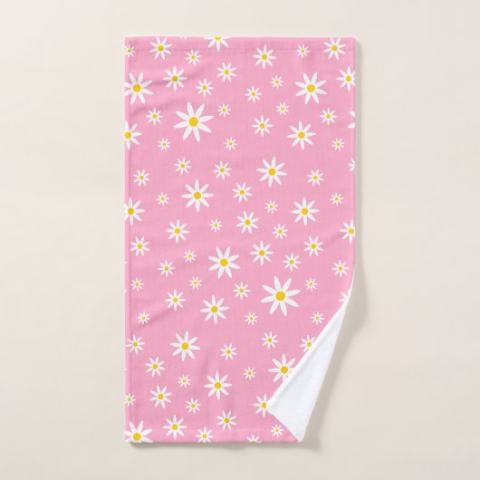 Ensemble De Serviettes De Bain Rose Daisy (Serviette à main)