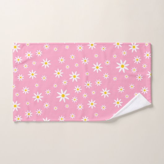 Ensemble De Serviettes De Bain Rose Daisy (Serviette à main)