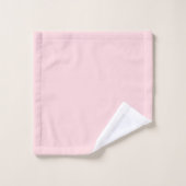 Ensemble de serviettes de bain rose Monogramme de  (Gant de toilette)