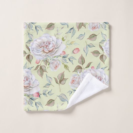 Ensemble de serviettes de bain Rose Romantica (Gant de toilette)