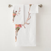 Ensemble de serviettes de bain Roses BoHo Animal S (En situation)