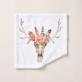 Ensemble de serviettes de bain Roses BoHo Animal S (Gant de toilette)