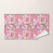 Ensemble de serviettes de bain Roses roses sauvage (Serviette à main)