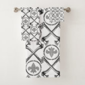 Ensemble de serviettes de bain Run Forest (En situation)