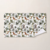 Ensemble de serviettes de bain Safari animal (Serviette à main)