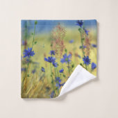 Ensemble de serviettes de bain Sapphire & Gold (Gant de toilette)