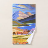 Ensemble de serviettes de bain Scottish Highlands (Serviette à main)