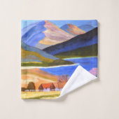 Ensemble de serviettes de bain Scottish Highlands (Gant de toilette)