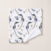 Ensemble de serviettes de bain Seahorse Frenzy (Gant de toilette)