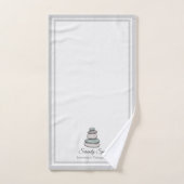 Ensemble de serviettes de bain Spa Zen Serenity (Serviette à main)