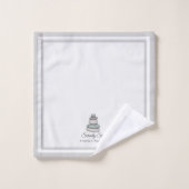 Ensemble de serviettes de bain Spa Zen Serenity (Gant de toilette)