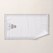 Ensemble de serviettes de bain Spa Zen Serenity (Serviette à main)