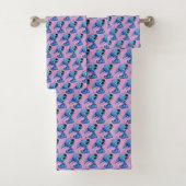 Ensemble de serviettes de bain Stitch (En situation)