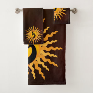 Ensemble de serviettes de bain Sun Kokopelli Sud-O