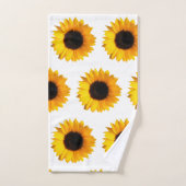 Ensemble de serviettes de bain Sunflower (Serviette à main)