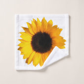 Ensemble de serviettes de bain Sunflower (Gant de toilette)