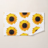 Ensemble de serviettes de bain Sunflower (Serviette à main)