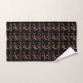 Ensemble de serviettes de bain Symbole du zodiaque (Serviette à main)